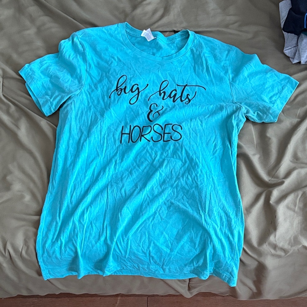 Bella Canvas Turquoise Short Sleeve Tee